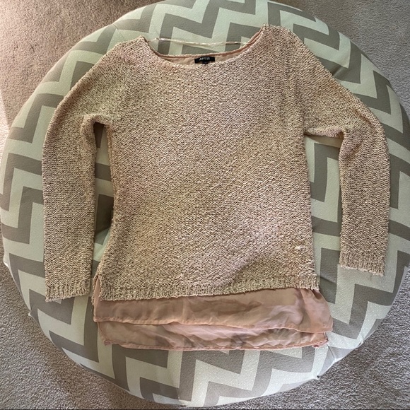 Apt. 9 Sweaters - ✨HOST PICK✨ Apt9 sparkly pink sweater